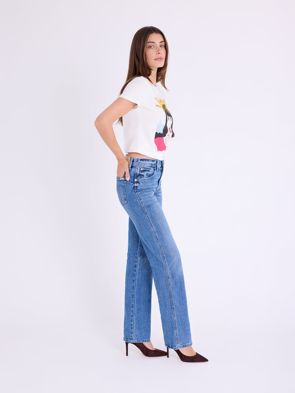 Brooke High Rise Straight