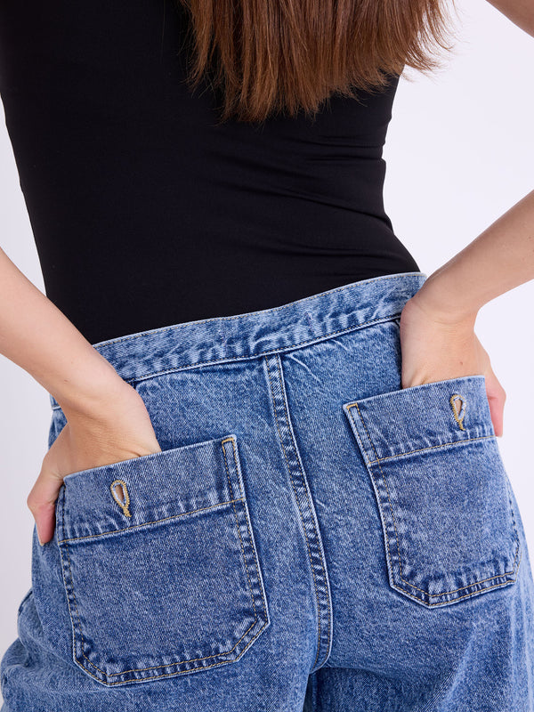 Jamie Pleated Wide Leg Trouser