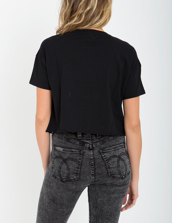 Kimberly Studded Crop Tee