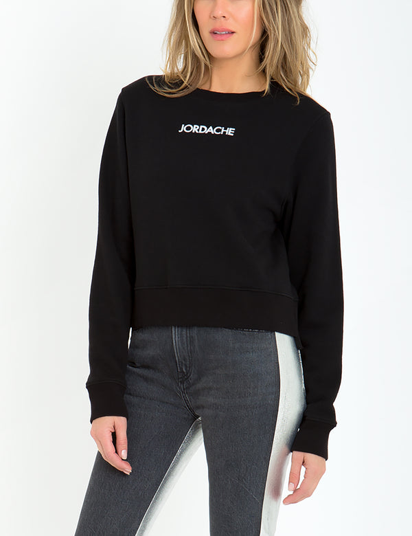 Black Reflective 3M Logo Classic Sweatshirt
