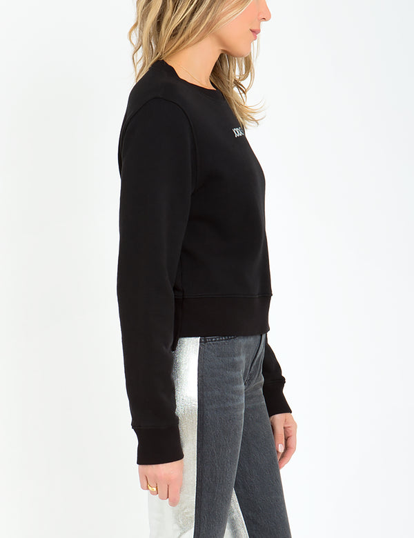 Black Reflective 3M Logo Classic Sweatshirt