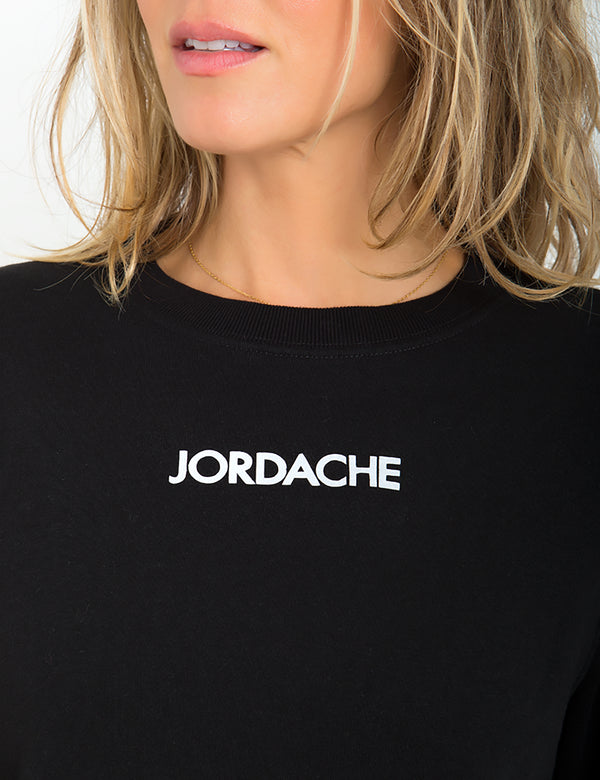 Black Reflective 3M Logo Classic Sweatshirt