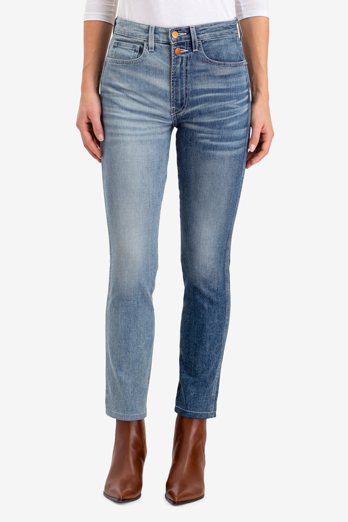 Jordache Look Tight Jordache Jeans HALF HALF HIGH RISE