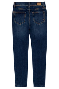 Girls Destructed Ankle Super Skinny Jeans