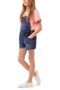 Girls Frayed Hem Shortall