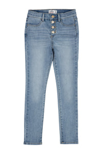 Girls Super Skinny High Rise Jeans
