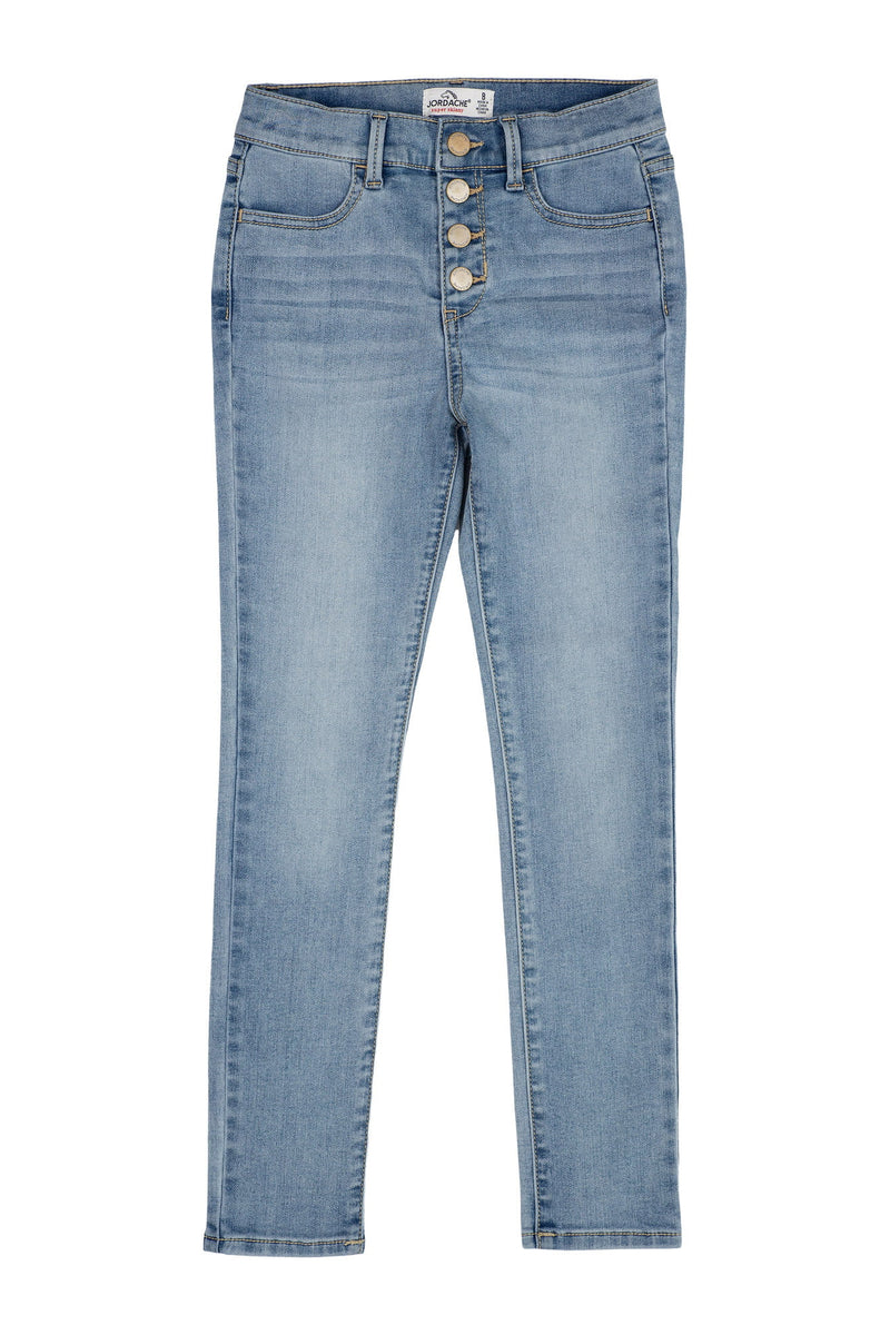 Girls Super Skinny High Rise Jeans