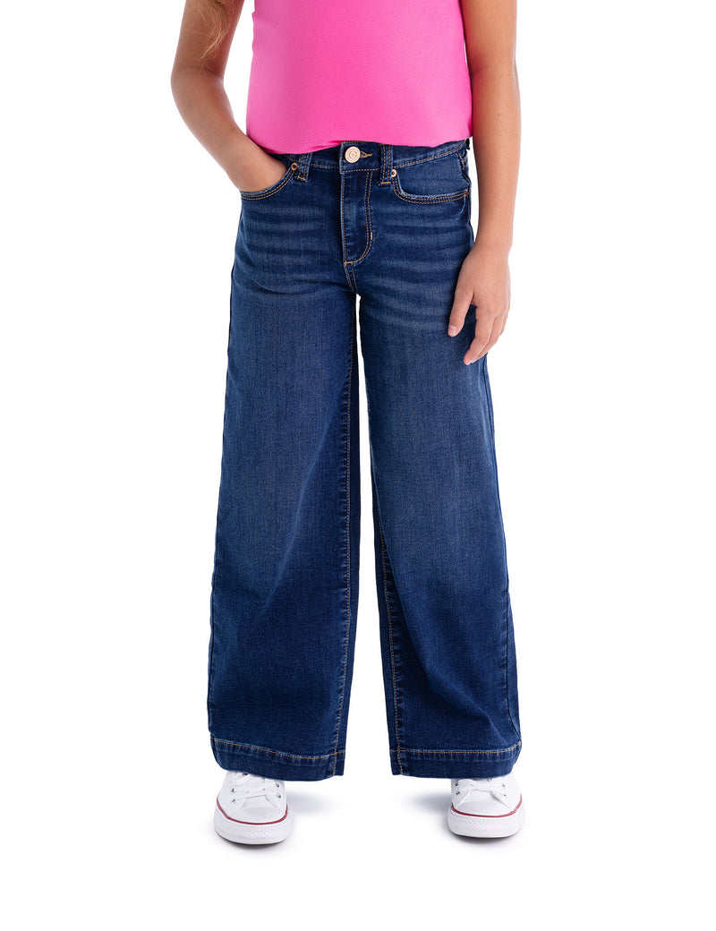 Girls Wide Leg Jeans