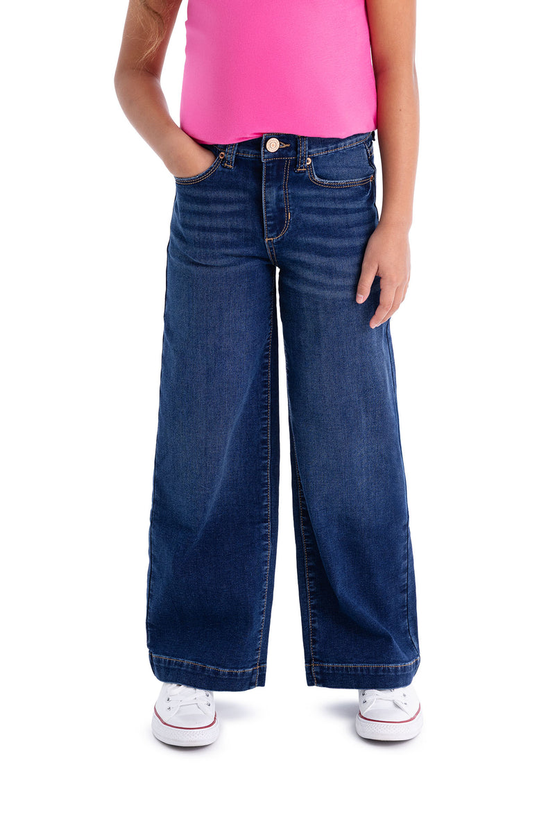 Girls Wide Leg Jeans