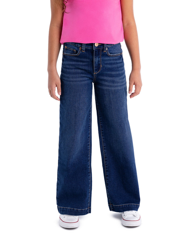 Girls Wide Leg Jeans