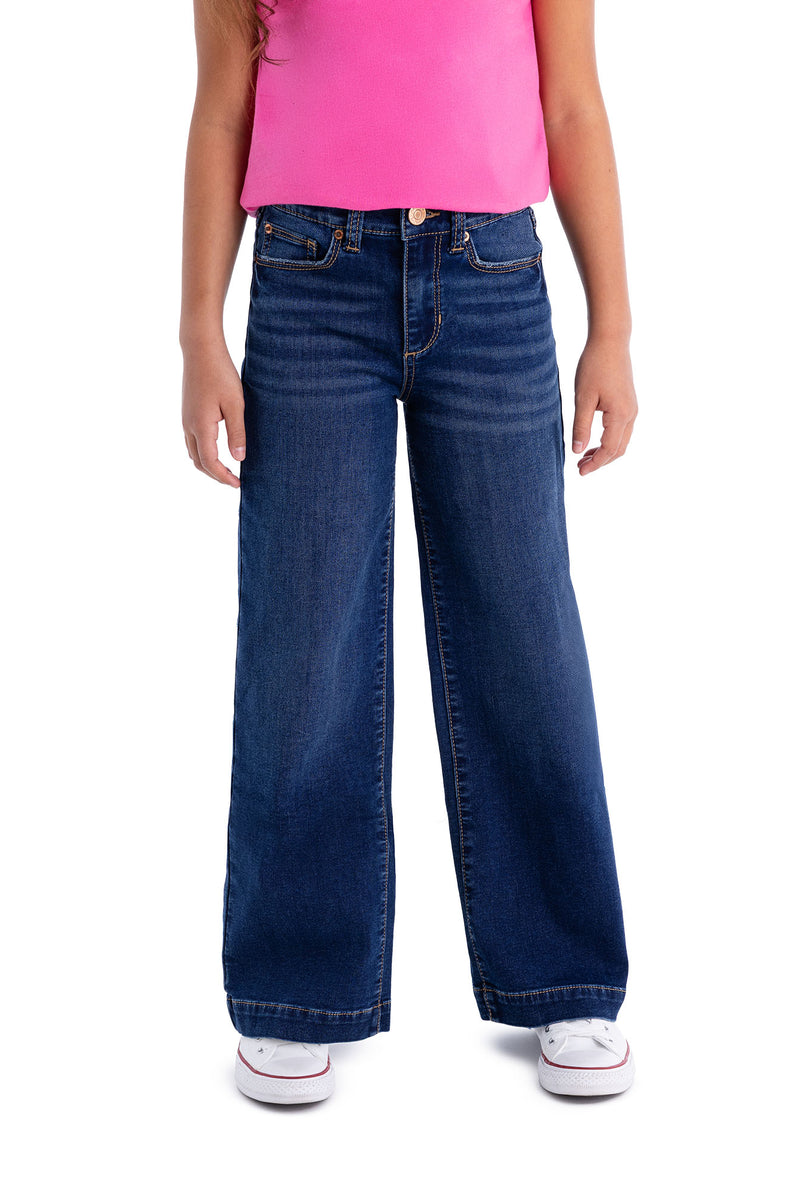 Girls Wide Leg Jeans