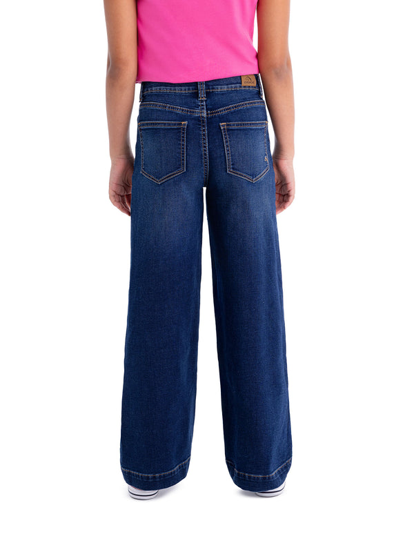 Girls Wide Leg Jeans