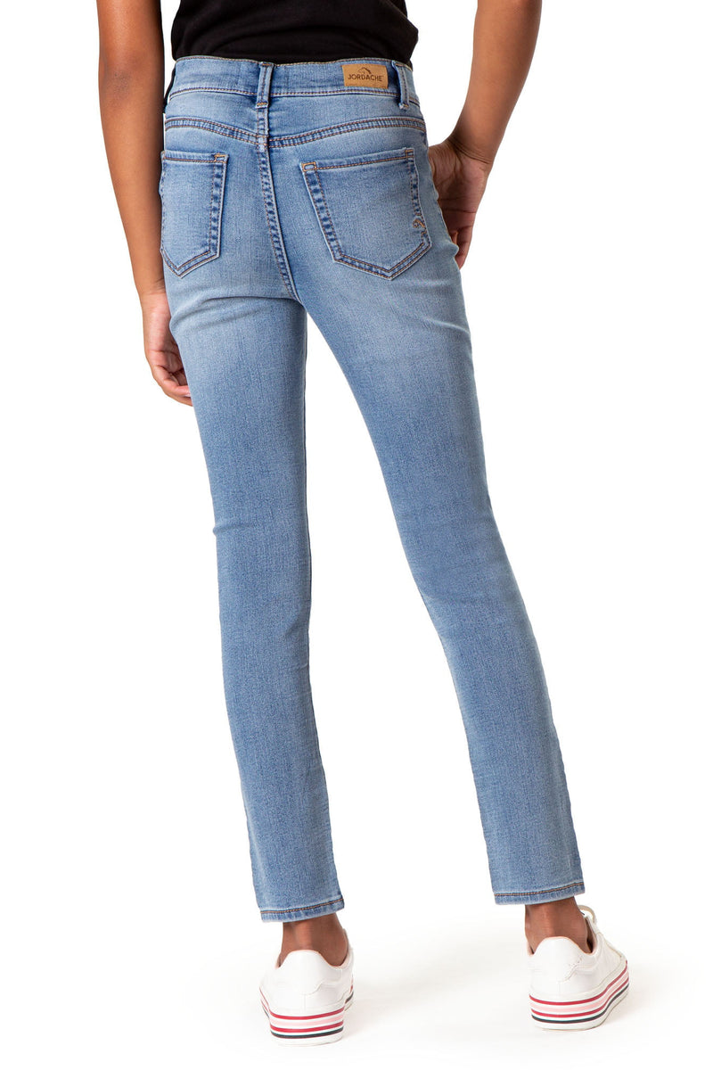 Girls Super Skinny High Rise Jeans