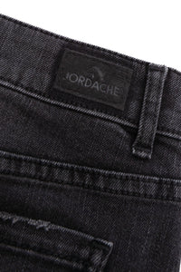 Girls Frayed Hem Denim Skirt