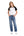 Girls High Rise Baggy Straight Jean