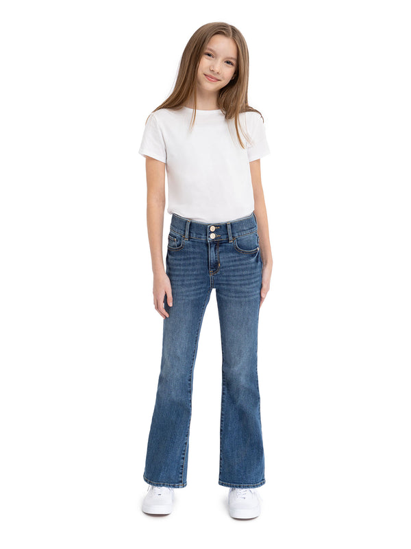 Girls High Rise Flare