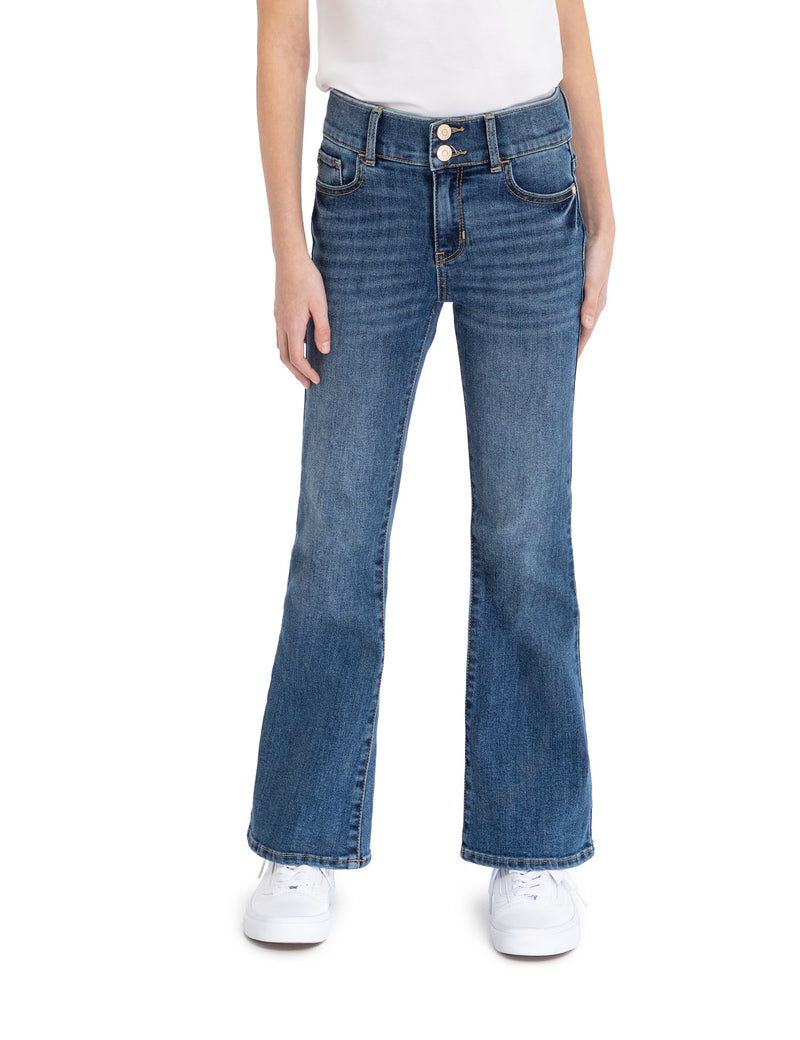 Girls High Rise Flare