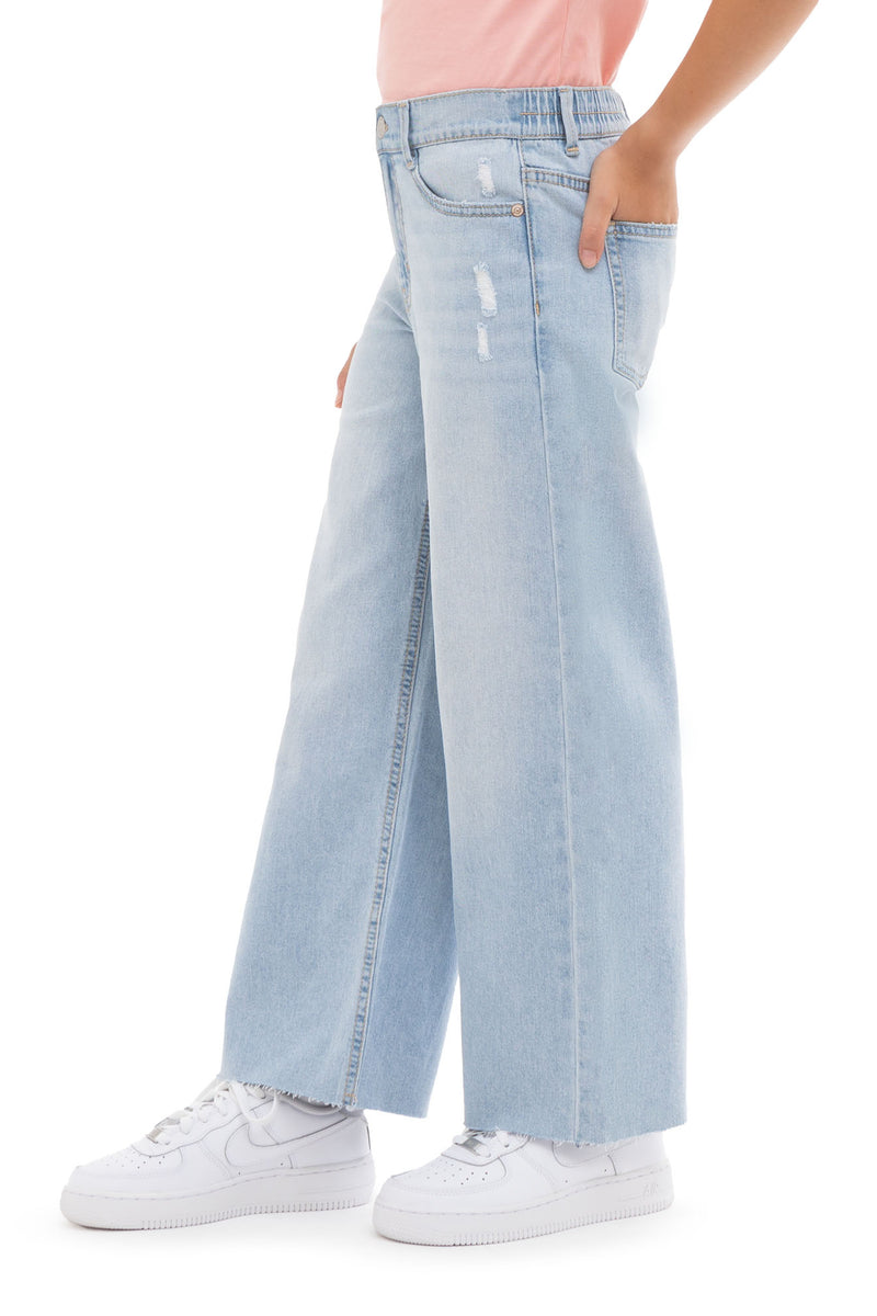 Girls Wide Leg Jeans