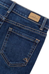 Girls Destructed Ankle Super Skinny Jeans