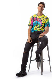 SAM TIE-DYE CREW NECK TEE