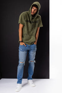 STEVIE SHORT SLEEVE HOODIE