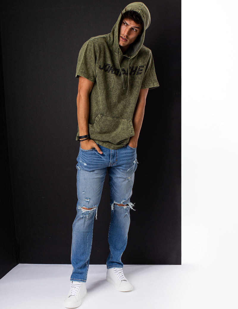 STEVIE SHORT SLEEVE HOODIE