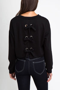 Bow Back Sweatshirt