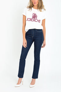 Burgundy Logo Oversized T-Shirt