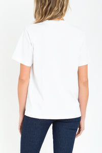 Burgundy Logo Oversized T-Shirt