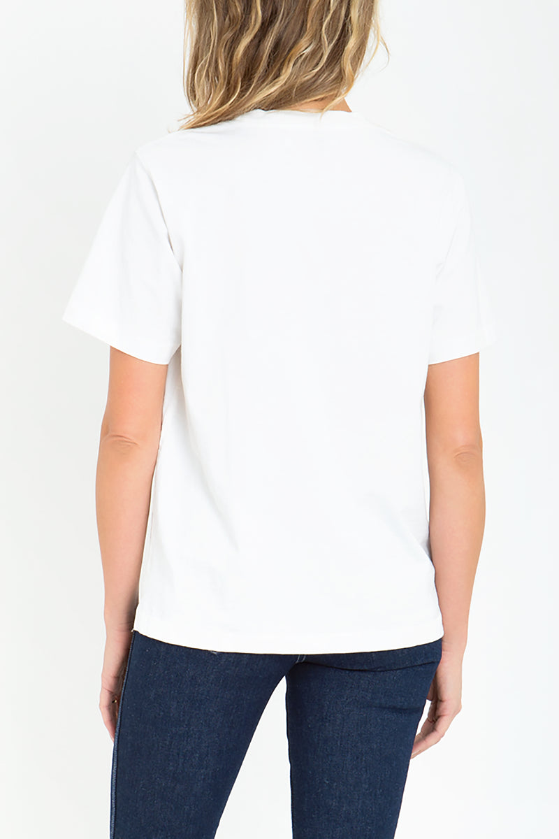 Burgundy Logo Oversized T-Shirt