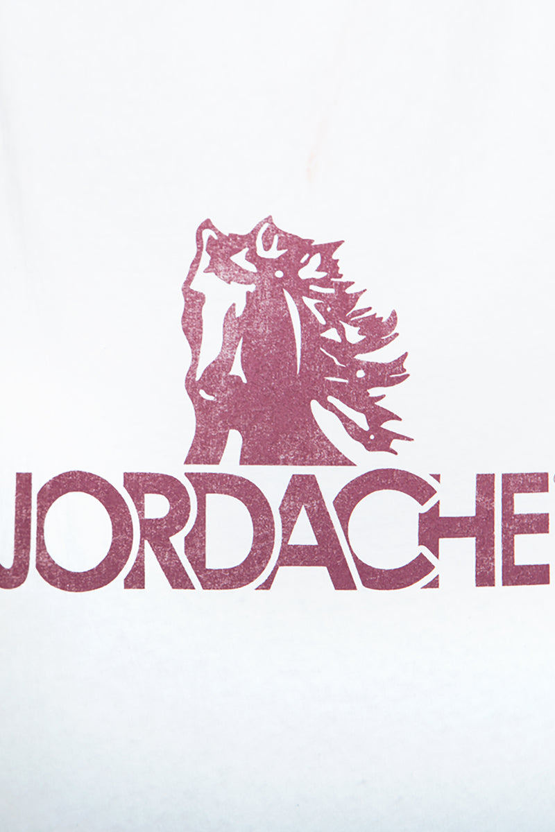 Burgundy Logo Oversized T-Shirt