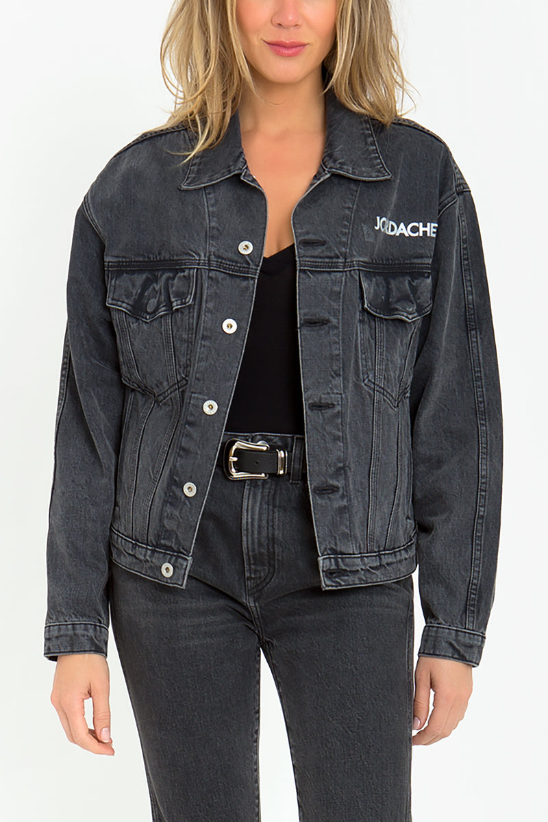 Cropped reflective jacket on sale