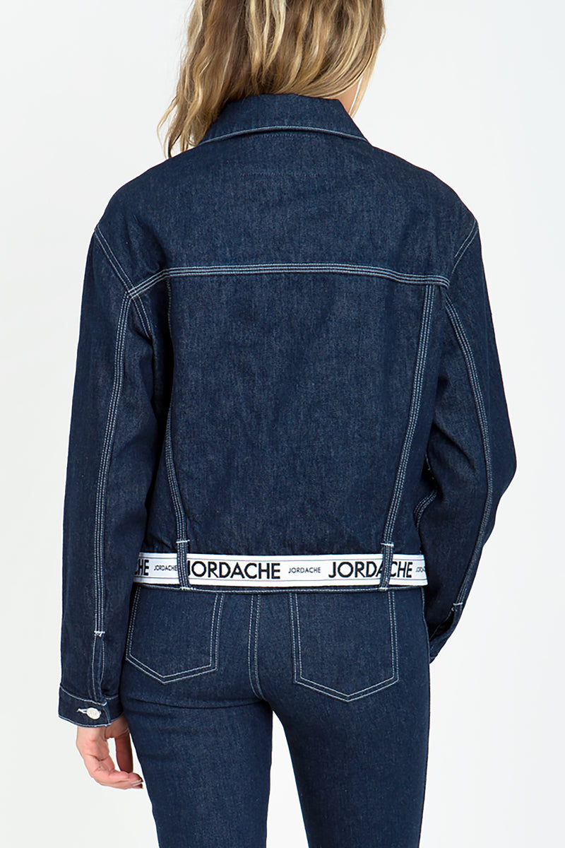 Rinse Cropped Jacket