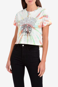 CLASSIC TIE-DYE CROPPED T-SHIRT