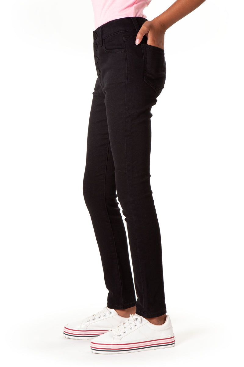 Girls Super Skinny High Rise Jeans