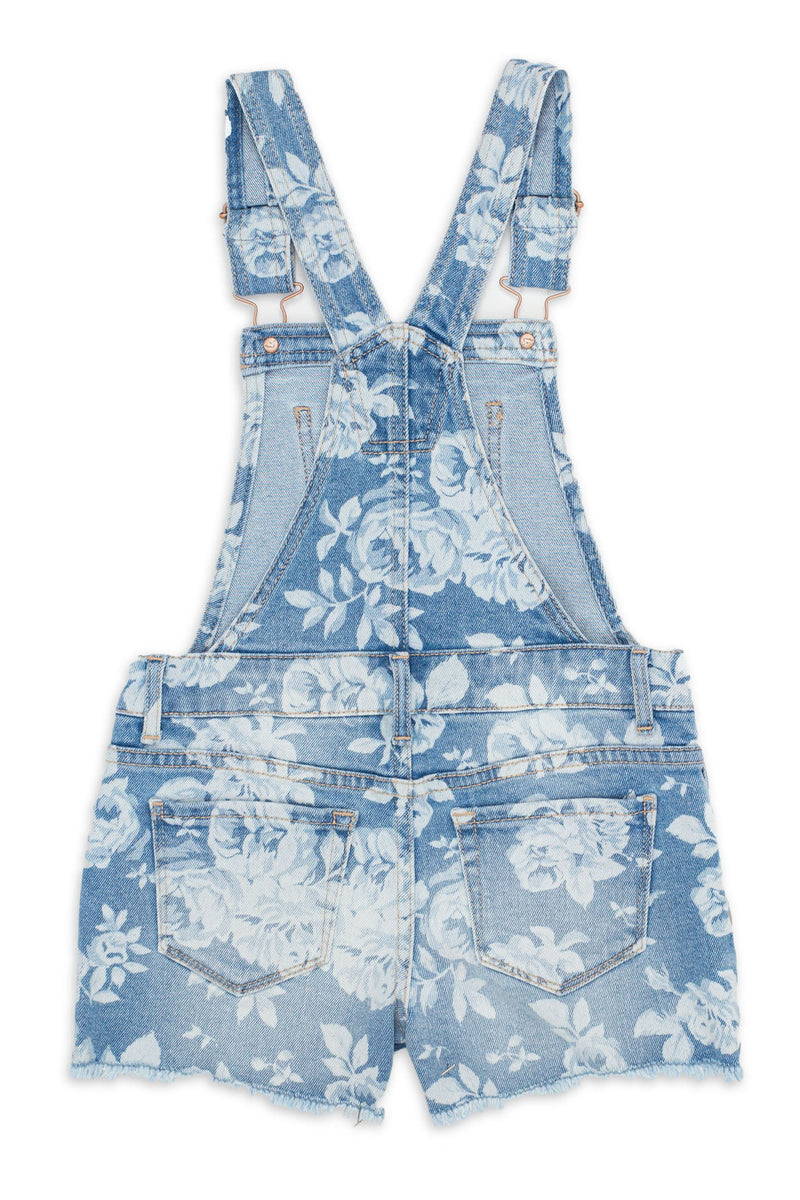 Girls Rose Print Shortall