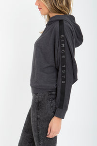 Dolman Cropped Hoodie