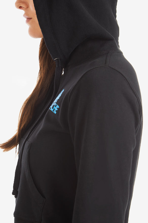 Blue Mini Logo Hooded Sweatshirt