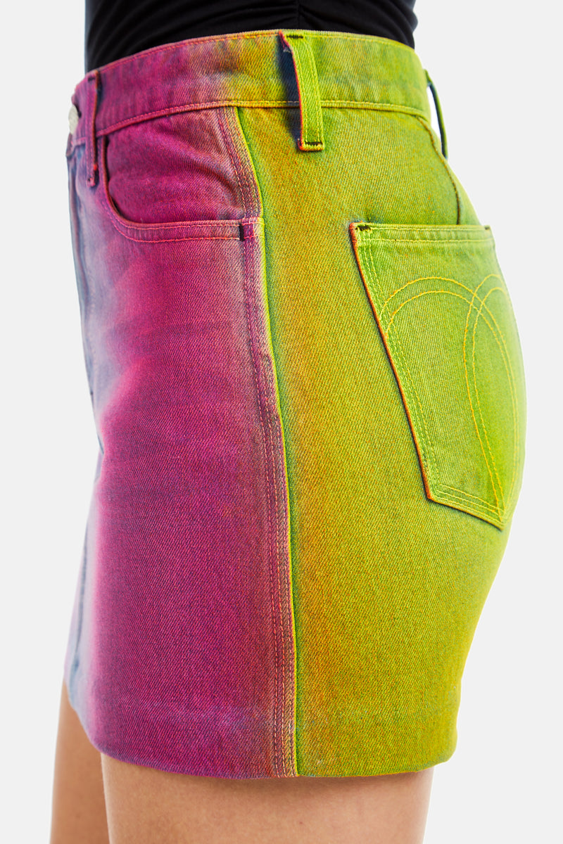Jordache rainbow skirt 2025