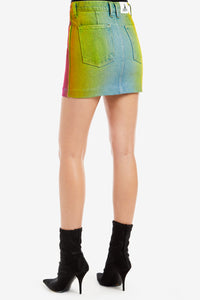 RAINBOW MINI SKIRT