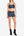 RINSE DIAGONAL LOGO PRINT HIGH-RISE SHORT