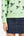 LIME LOGO PRINT OVERSIZED SWEATSHIRT