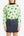 LIME LOGO PRINT OVERSIZED SWEATSHIRT